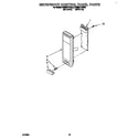 KitchenAid KEMI371YWH0 microwave control panel diagram