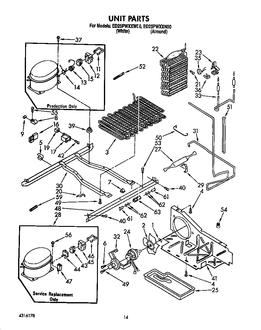 Whirlpool ED25PWXXW00 unit diagram