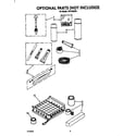 Whirlpool JVGC535W1 optional diagram