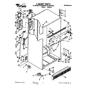 Whirlpool ET18DKXWW00 cabinet diagram