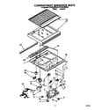 Whirlpool ET18DKXWW00 compartment separator diagram