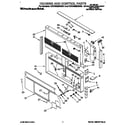 KitchenAid KIRD802XSS0 housing and control parts diagram