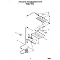 Whirlpool SF367PEYQ4 broiler & oven burner diagram