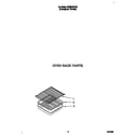 Whirlpool SF367PEYQ4 oven rack diagram