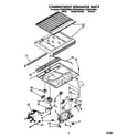 Whirlpool ET20DKXWW00 compartment separator diagram