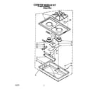 Whirlpool SC8900EXQ2 cooktop module kit diagram