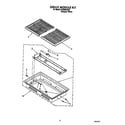 Whirlpool SC8900EXQ2 grill module kit diagram