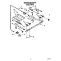 Whirlpool SF302BEAQ0 manifold diagram