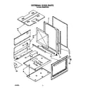 Whirlpool SM988PESW8 external oven diagram
