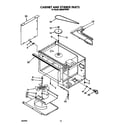 Whirlpool SM988PESW8 cabinet and stirrer diagram