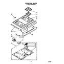 Whirlpool SM988PESW8 cooktop diagram