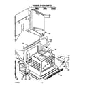 KitchenAid KEBS207YWH0 lower oven diagram
