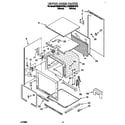 KitchenAid KEBS246YWH3 upper oven diagram