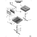Whirlpool DP8500XBN0 dishrack diagram