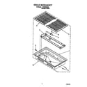 Whirlpool SC8900EXQ0 grille module kit diagram