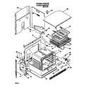 Whirlpool RB220PXYB3 oven diagram