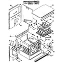 KitchenAid KEBI200YWH3 upper oven diagram