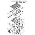Whirlpool ET22DKXAB04 compartment separator diagram