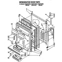 Whirlpool ET22DKXAB04 refrigerator door diagram