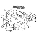 Whirlpool SF365BEWN1 manifold diagram