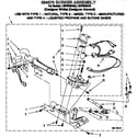 Whirlpool LGR7646AZ0 694670 burner assembly diagram