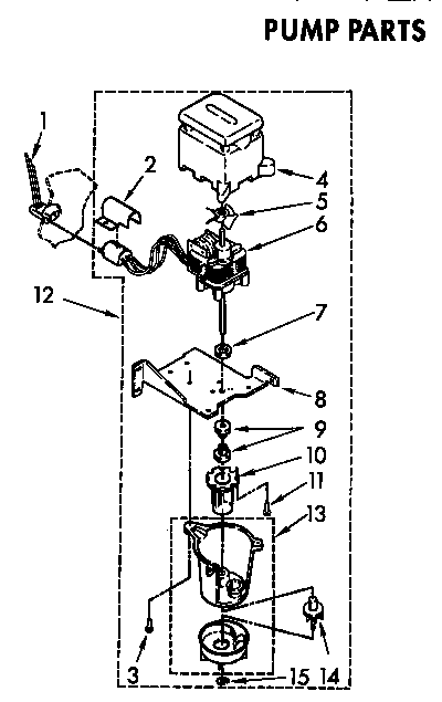 KitchenAid KUIS185S2 pump diagram