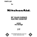 KitchenAid KECT305XAL0 front cover diagram