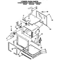 KitchenAid KEBS278ABL1 lower oven diagram