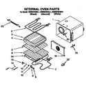 KitchenAid KEBS278ABL1 internal oven diagram