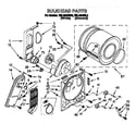 Roper REL4634BL0 bulkhead diagram