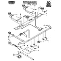 Roper FGC355VW3 manifold diagram