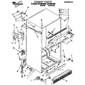 Whirlpool 3ET18DKXAW01 cabinet diagram