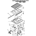 Whirlpool 3ET18DKXAW01 compartment separator diagram
