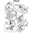 Whirlpool LG5531XMG2 cabinet diagram
