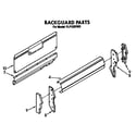 Roper FGP320VW0 backguard diagram