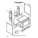 Roper FGP325VW2 external oven diagram