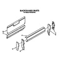 Roper FGP325VW2 backguard diagram