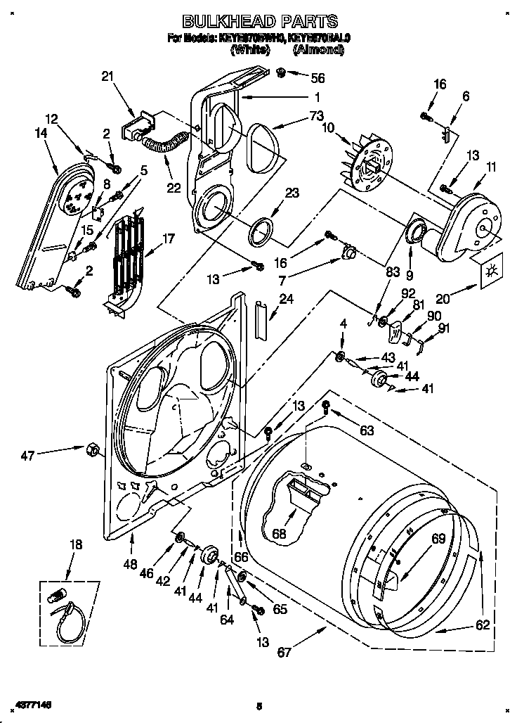 KitchenAid KEYE670BWH0 null diagram