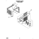 Whirlpool ACU082XA0 cabinet diagram