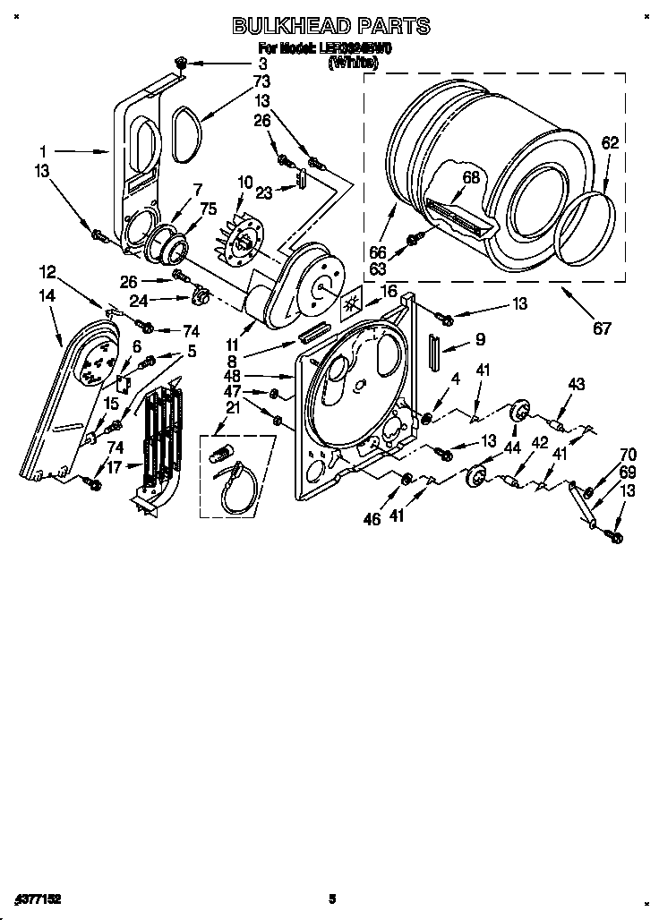 Whirlpool LER3624BW0 null diagram