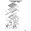 Whirlpool TT20BKXAN01 compartment separator diagram
