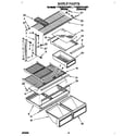Whirlpool TT20BKXAN01 shelf diagram