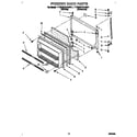 Whirlpool TT20BKXAN01 freezer door diagram