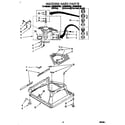 Whirlpool LSR6233BG0 machine base diagram