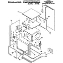 KitchenAid KEBS276BBL0 upper oven diagram