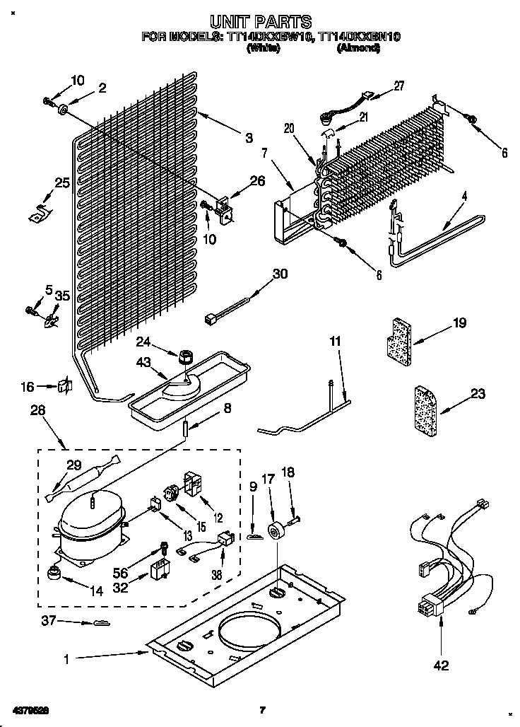 Estate TT14DKXBN10 unit diagram