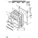 Whirlpool ET18NMYAN03 refrigerator door diagram
