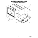 KitchenAid KEMS378YWH0 microwave compartment diagram