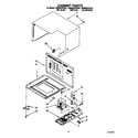 KitchenAid KEMS378YWH0 cabinet diagram