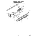 Whirlpool RS675PXYH2 control panel diagram
